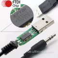 OEM 3,3V/5V FTDI-FFT232RL USB an UART-TTL Serial DC3.5mm